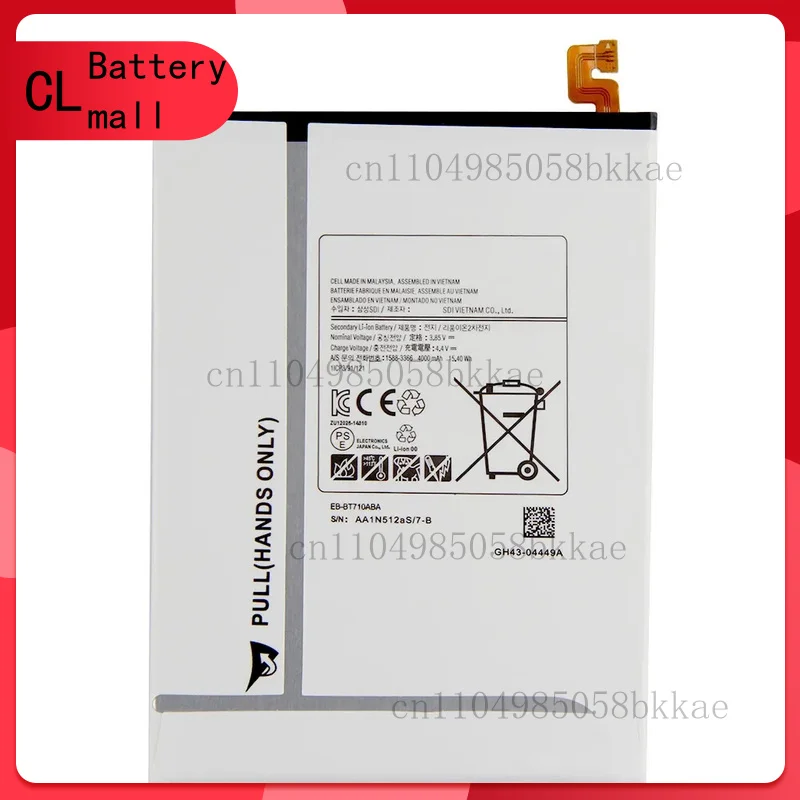 بطارية الجهاز اللوحي EB-BT710ABE لأجهزة سامسونج جالاكسي تاب S2 8.0 T710 T715 T719C T713N