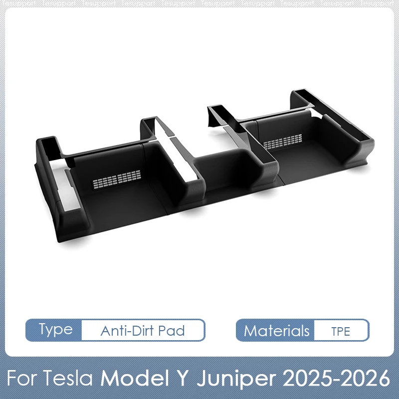 Für Tesla Model Y Juniper 2026 2025 Zubehör TPE Unterbodenschutz Anti-Kick Anti-Schmutz-Pad für Tesla Model Y Juniper – Detail 7
