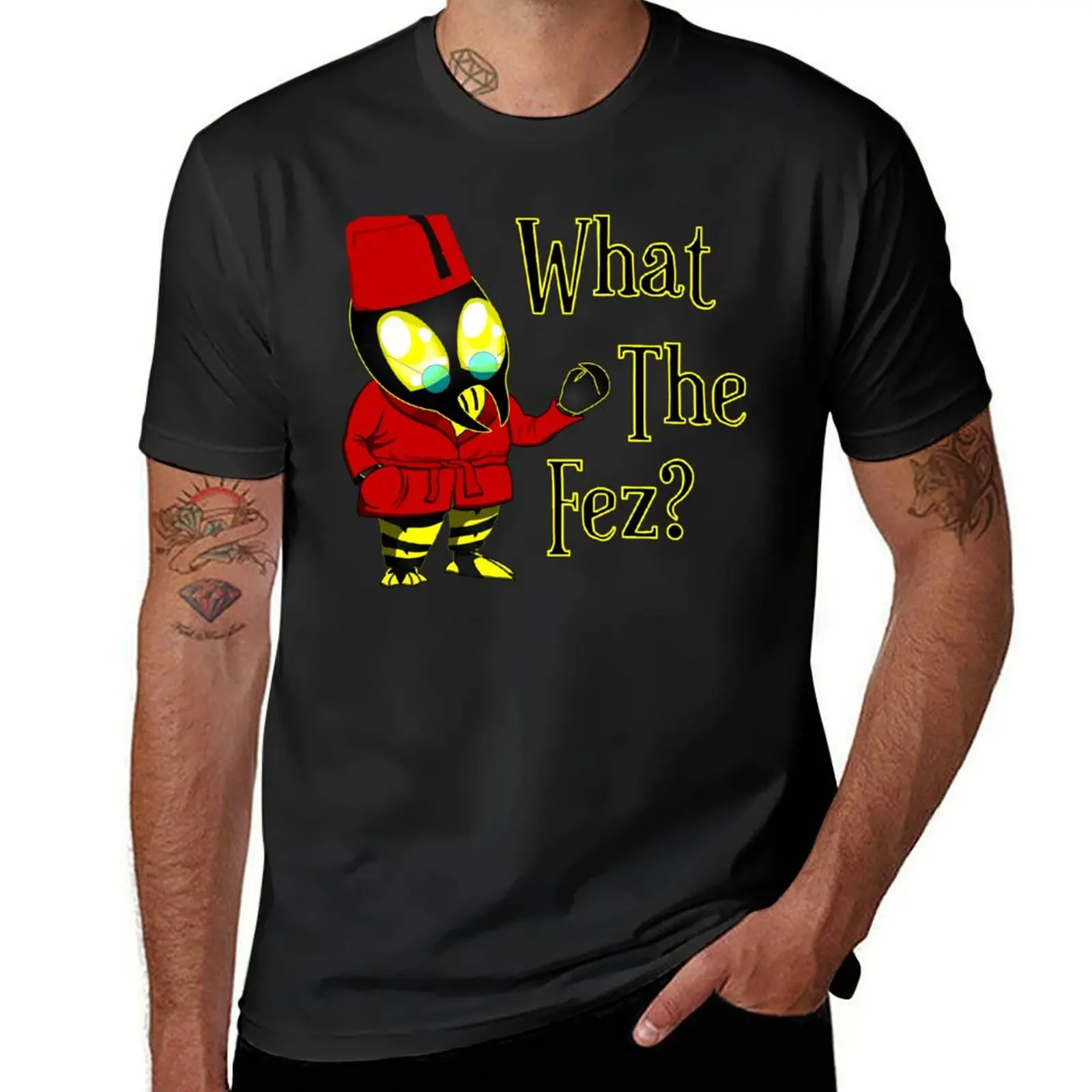 

What the Fez T-Shirt anime tshirt anime figures baggy shirts anime t shirts sweat shirts, men