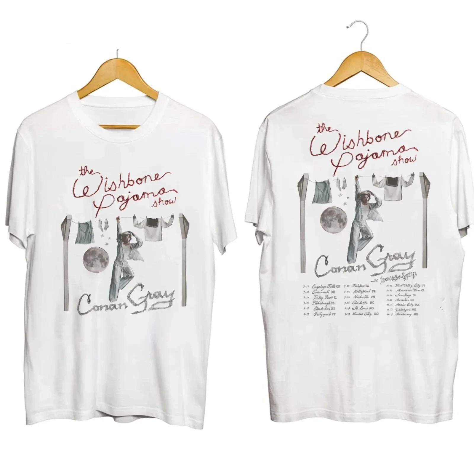 Conan Gray Wishbone Pajama Show Shirt Gift for Fans All Size S-5XL US1958