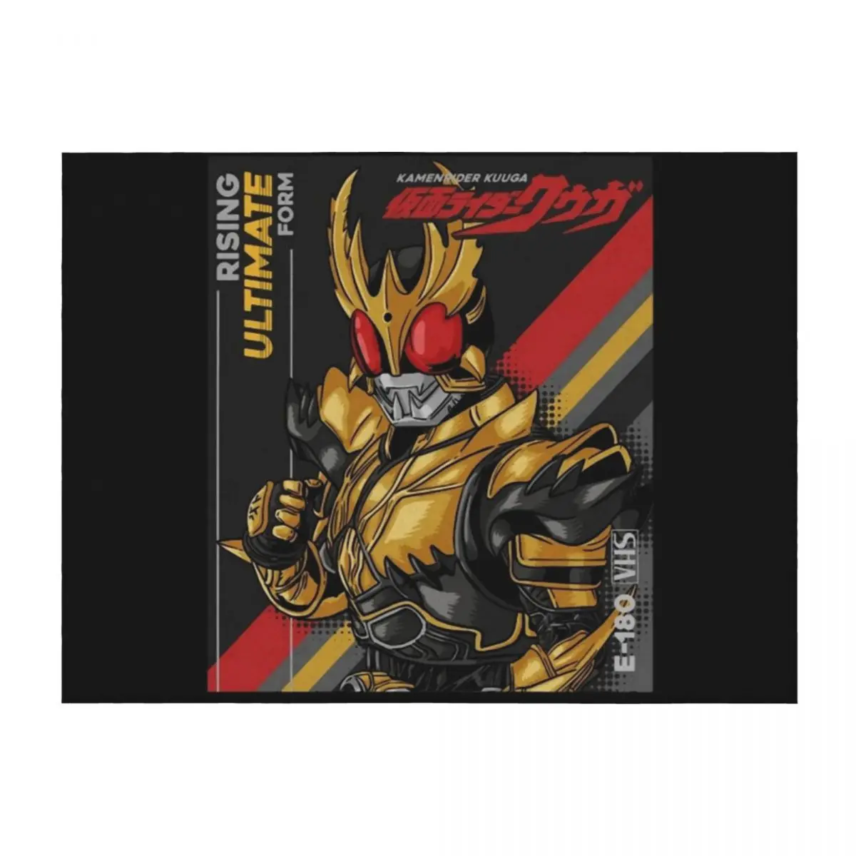 

ultimate rising form kuuga Throw Blanket Large Picnic Soft Beds Decoratives Blankets