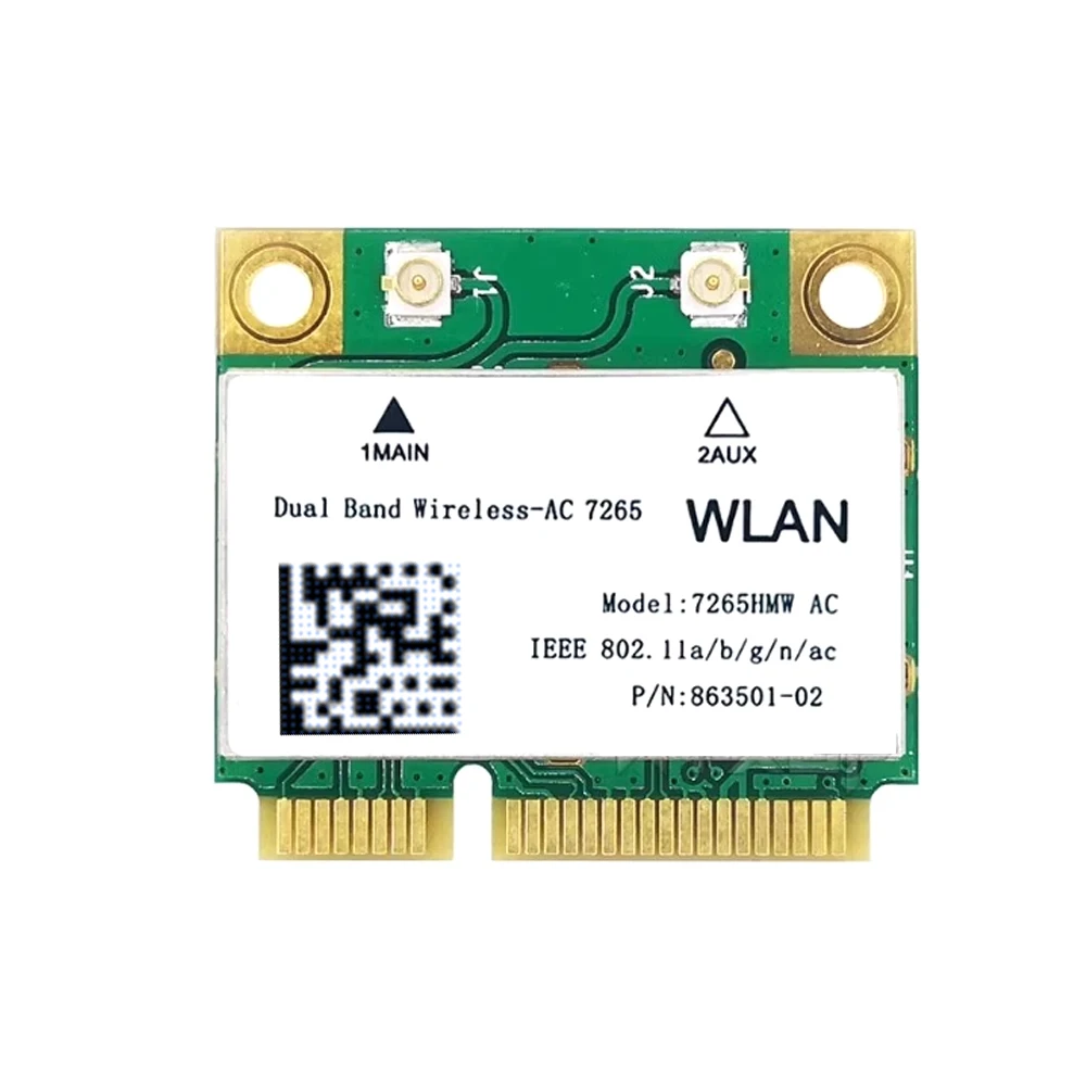 AC7265 7265HMW Network Card Mini PCI‑E Gigabit Dual‑Band for Bluetooth 4.2 Wireless Wifi AC7265 image 4