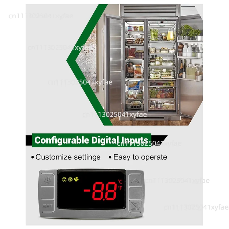 For Dixell XR02CX-4N1F1 Temperature Controller, Replace For Dixell Temperature Controller Fit For Refrigerators/Freezer