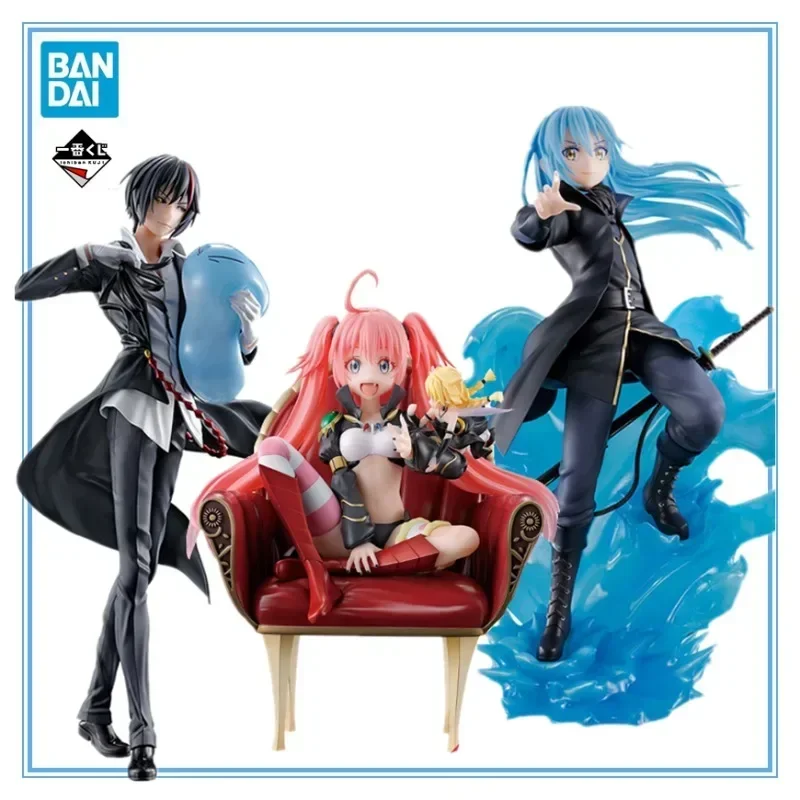 

In Stock Banpresto Ichiban Kuji Rimuru Tempest Milim Nava Diablo Demon King Banquet Original Anime Figure Model Collectible Toys