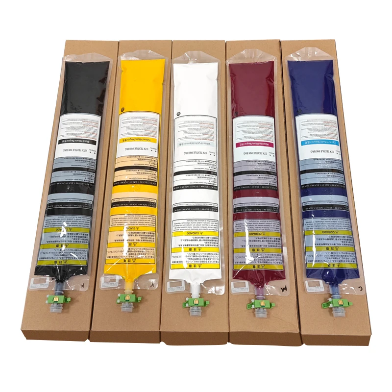 Nieuwe DTG Textielinkt 700ML GTX Met Eenmalige Chip DTG Inkt Voor Brother GTX-422 GTX-423 GTX-425 GTX-600 GTXPRO Printer GTX Inktzak