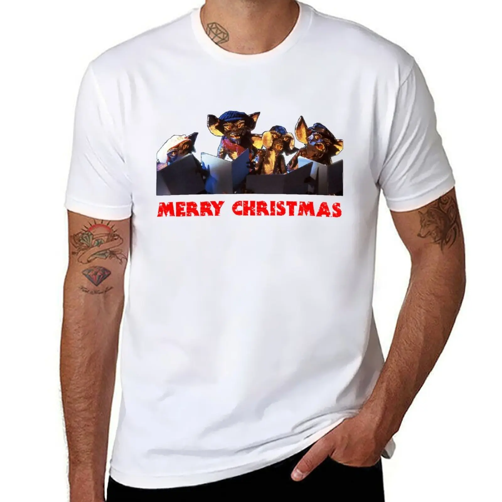 

Gremlins Christmas T-Shirt anime t shirts oversize man t shirts for men T-Shirt