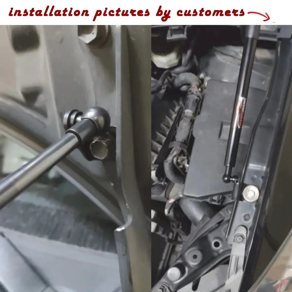 Hood Damper for Toyota Auris E150 2006-2012 Gas Strut Lift Support Front Bonnet Modify Gas Springs Shock Absorber