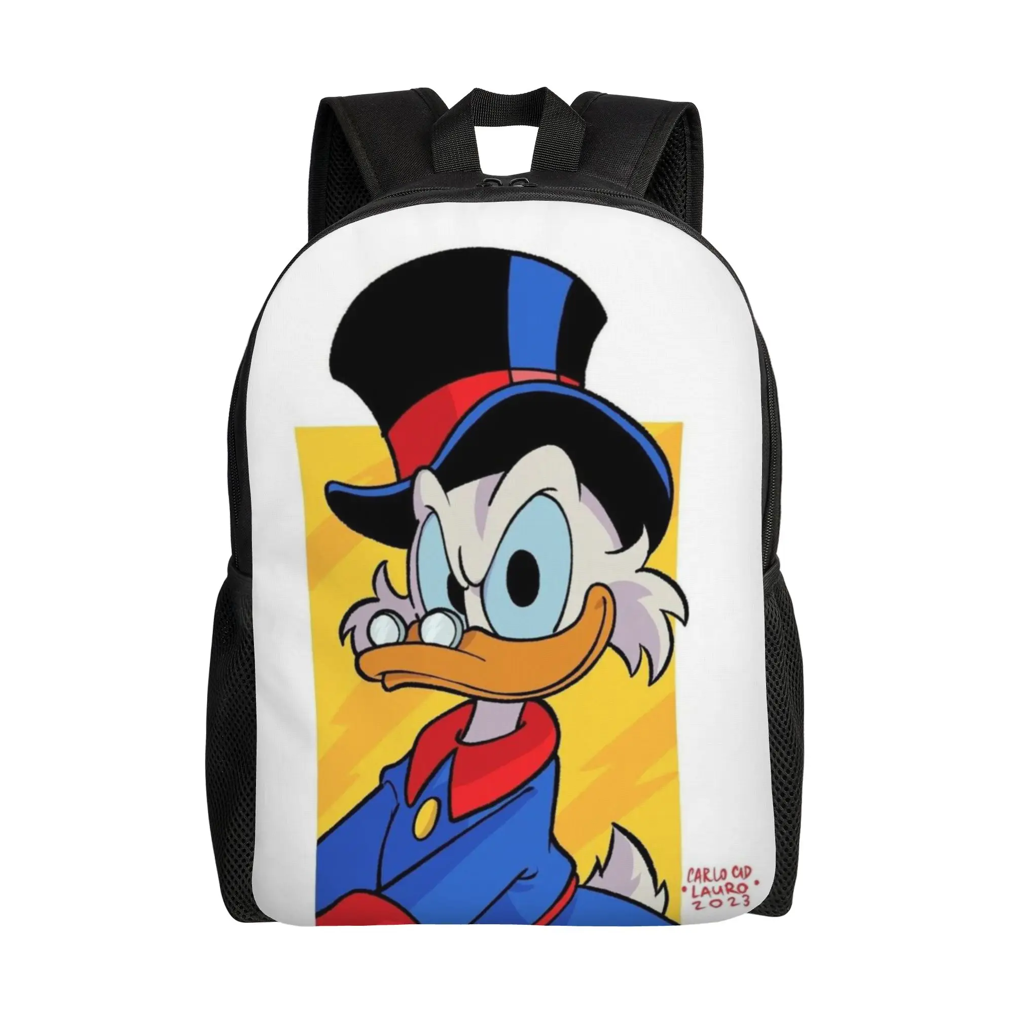 

Back to school season Scrooge McDuck Rucksack DuckTales Men Women Adult Multi-Function Backpack