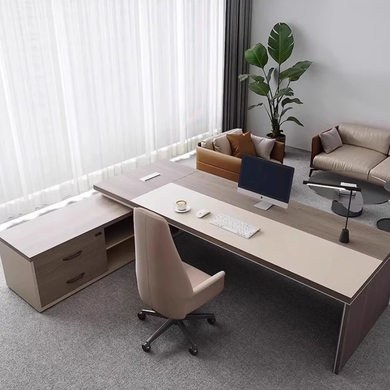 Minimalist Corner Office Desk Luxury Executive Conference High Quality Office Desk Work Study Mesa De Trabajo Salon Furniture