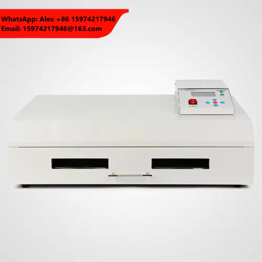 T-962C Smart Infrared Reflow Oven - Large-Area LED/PCB Soldering & SMT Assembly Solution