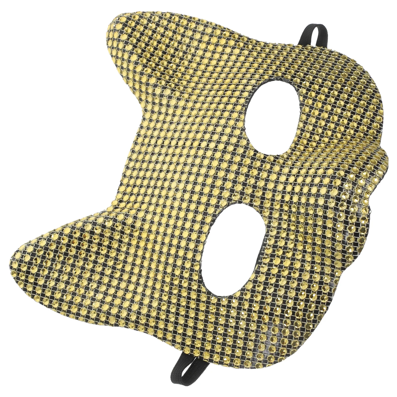 Masque pour les yeux de renard pour femmes, accessoire de Costume de fête, strass scintillants, léger, confortable, ajustement réglable, Mardi