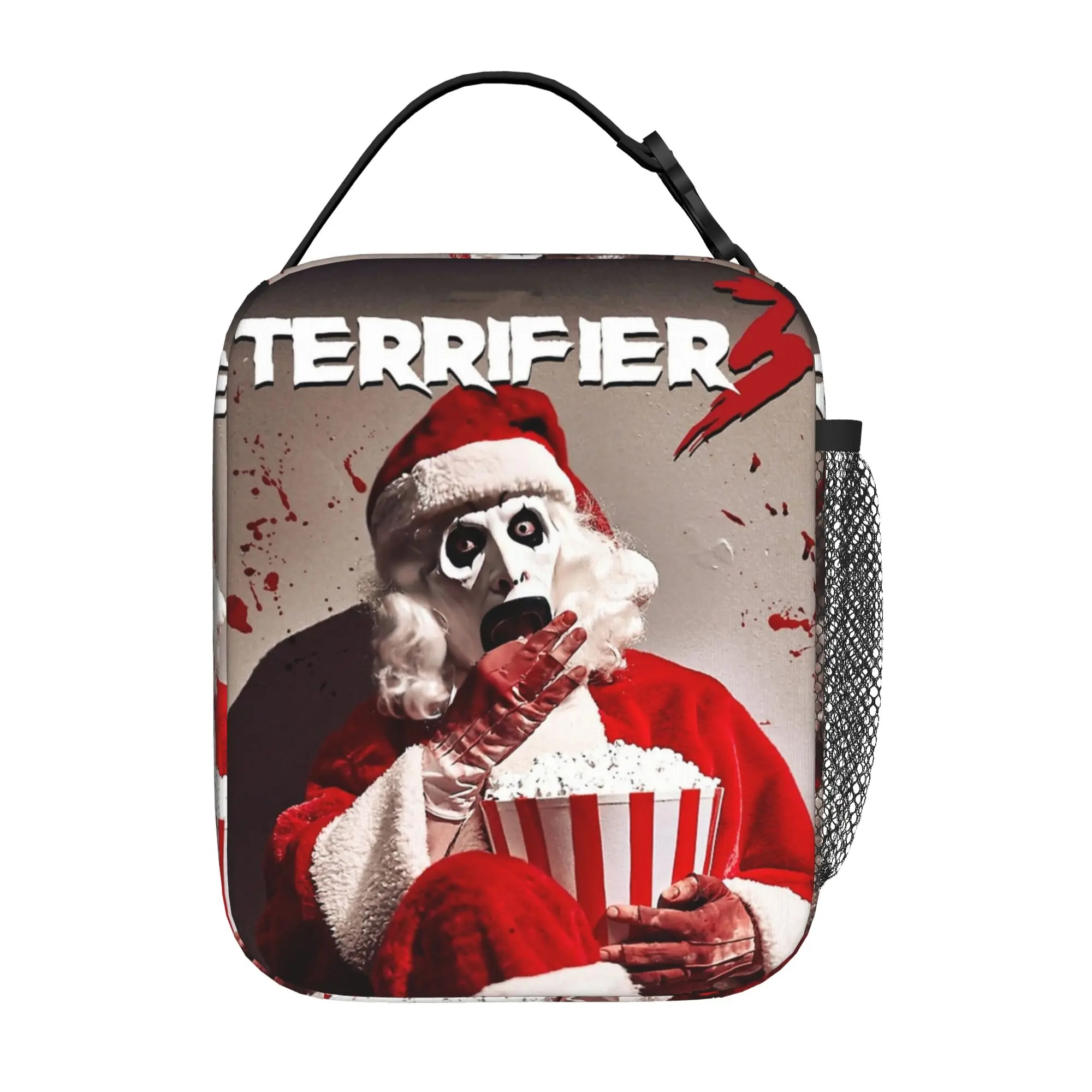 Terrifiers Christmas Santa Thermal Insulated Lunch Bag for School  Portable Food Container Bags Thermal Cooler Lunch Box