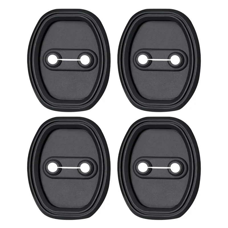 4pcs/set Car Door Lock Protection Cover Case for BYD Atto 3 Han EV 600 Yuan Dolphin E2 Song PRO Max Tang DM 2018 Qin PLUS