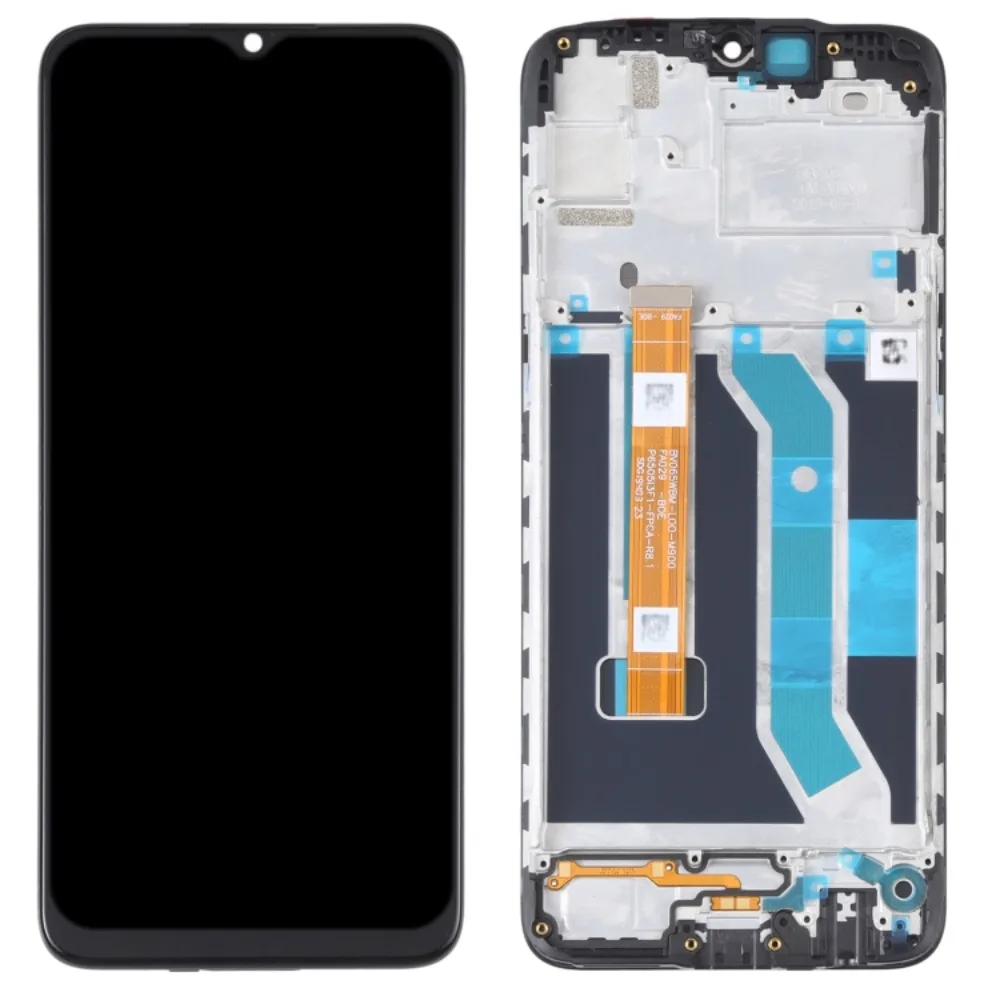 

For Realme C3 (without Fingerprint)/5i/5s Grade C LCD Screen and Digitizer Assembly + Frame Replacement Part (without Logo)