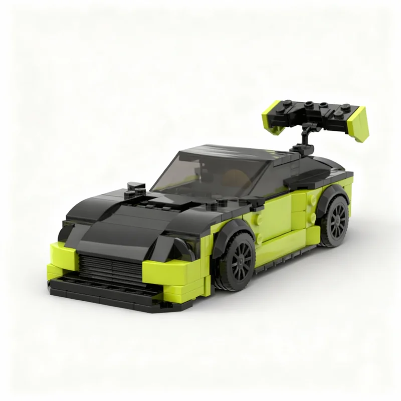 387pcs-moc-toyota-supra-customizable-city-champions-model-building-blocks-construction-toy-christmas-gift-assemble-birthday-diy