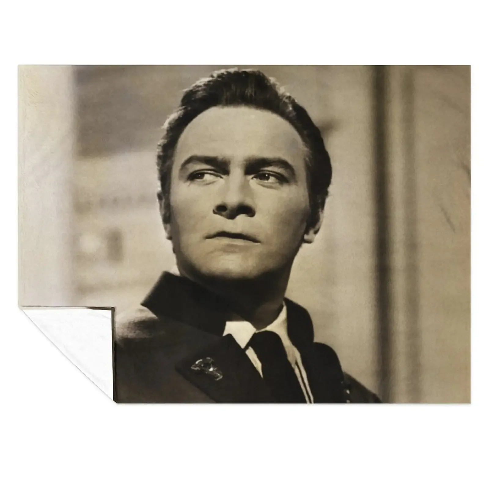 

Christopher Plummer Throw Blanket Luxury Thicken Sofa Quilt Sofa Throw Loose Blankets