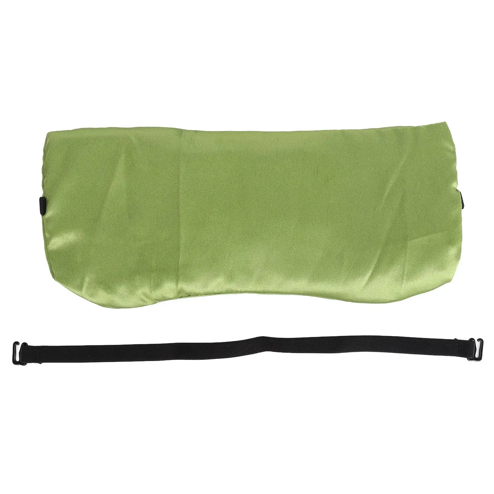 

Silk Meditation Eye Pillow for travel - Green Lavender, Promotes Relaxation & Circulation, Relieves Fatigue for men & Women