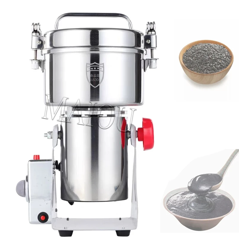 

Grains Grinder 800g Swing Type Spices Grinder Cereals Coffee Dry Food Grinder High Speed Crusher