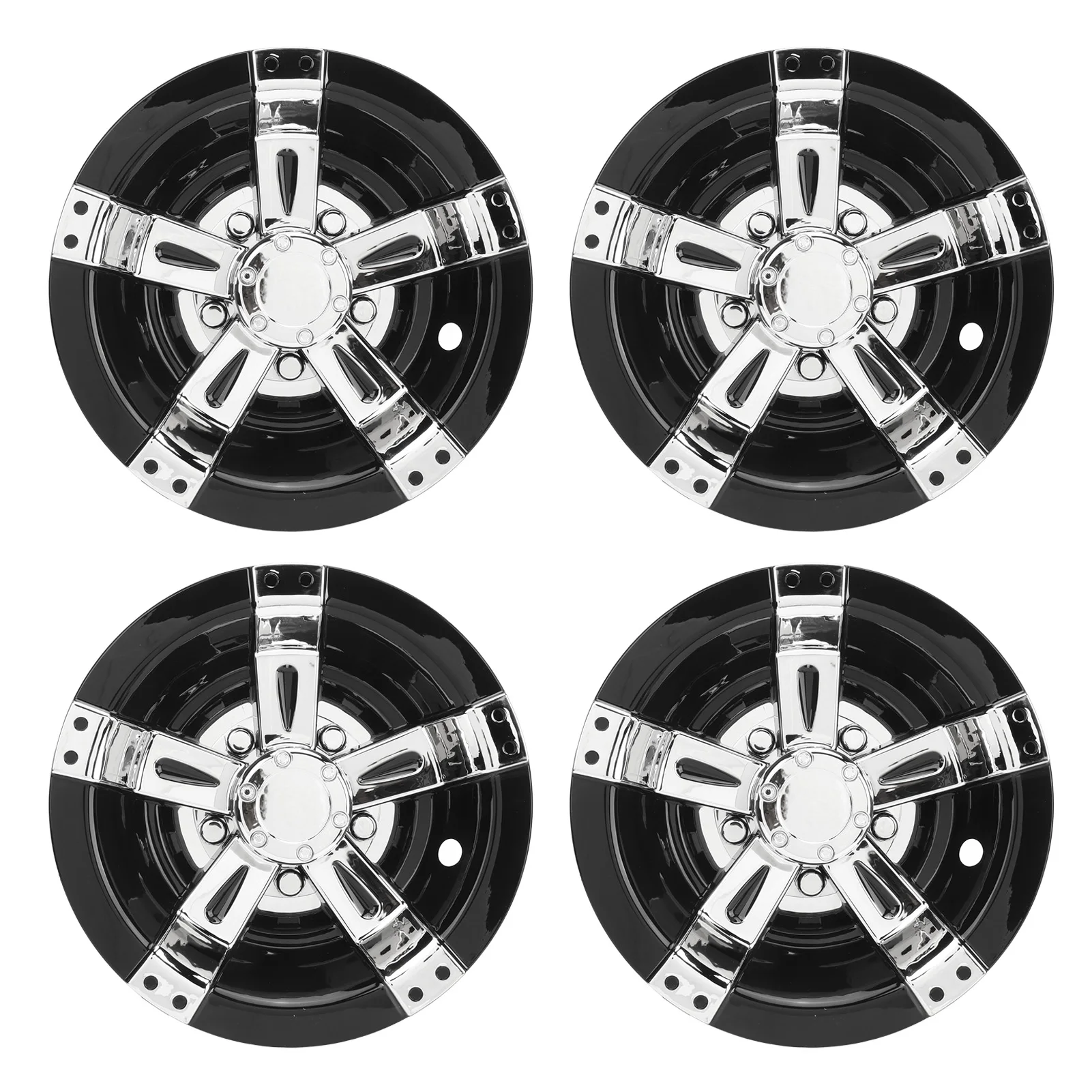 Golf Cart Wheel Hub Cap Protective Scratch Proof Cover Stylish and Modern Look Replacement For E-Z-GO /Club Car 10In Tires