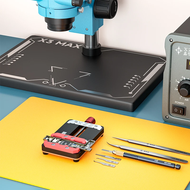 Imagem -06 - Universal Pcb Holder Jig Ajustável Resistência a Alta Temperatura Cpu ic Chip Solda Fixture Ferramentas de Remoção de Cola Chip