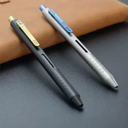 Titanium Alloy Business Signature Pen Gift for Women Men Student Writing Pen with Box Window Breaking Outdoor EDC Tool