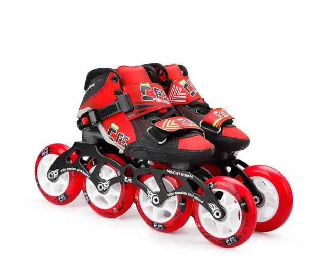 Adult big wheel speed skating shoes carbon fiber inline roller skates men's and women's roller skates