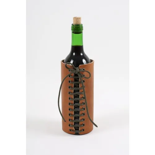 Tabaq Genuine Leather Wine Bottle Case