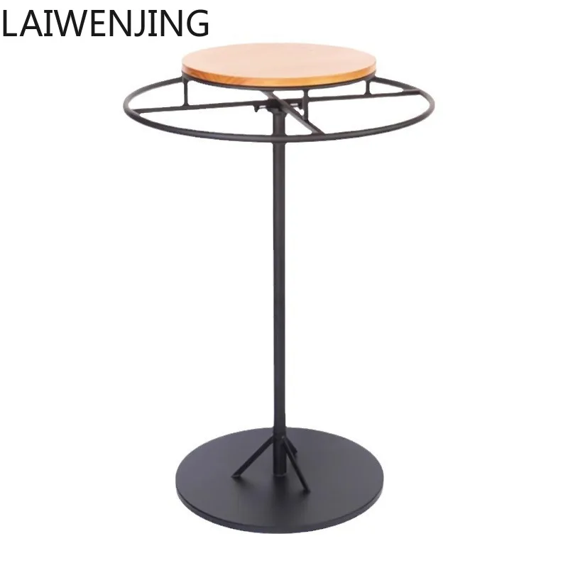 LYY  Clothing Store Island Display Rack Detachable Round Rotating Display Stand