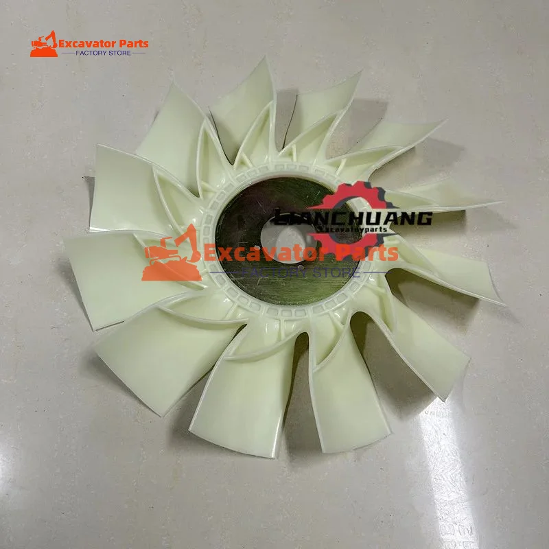 For Doosan dx daewoo dh DH150 215 220 225 258-5-7Fan blade DB58 Engine fan blade Excavator Parts