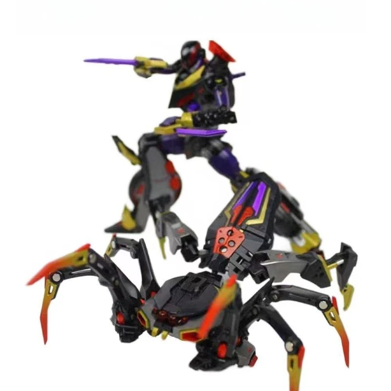 لعبة التحول MP-46BW MP46BW ثلاثة تحويل العنكبوت السام الأرملة السوداء نموذج الصندوق الأصلي جمع هدية #1