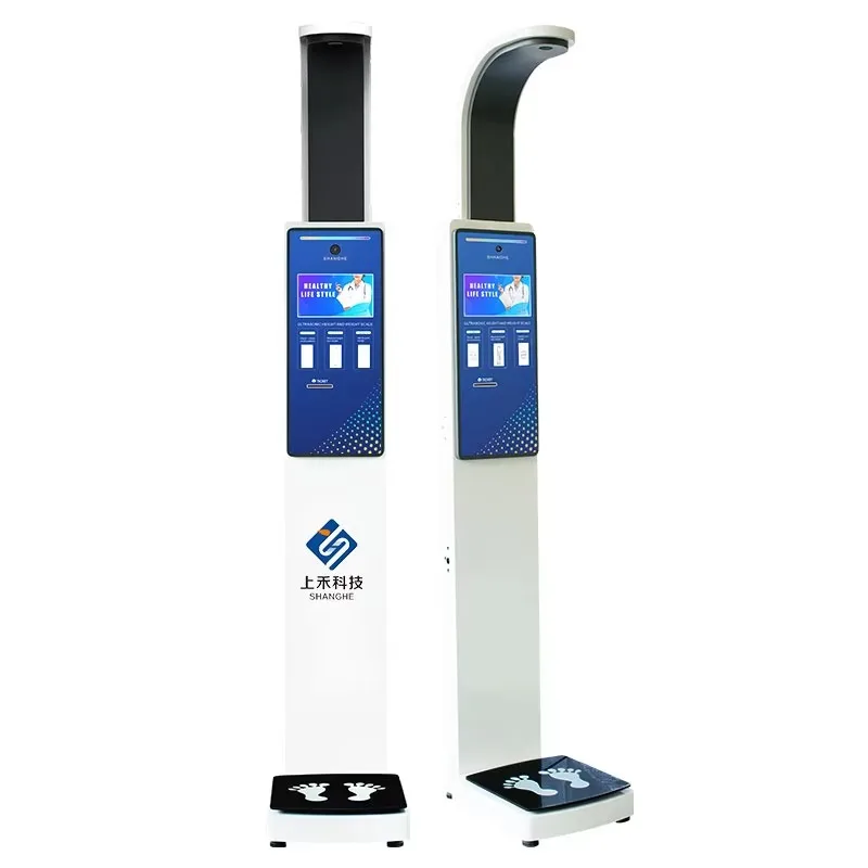 Ultrasonic Height Weight Scale Digital Height Weight Scale for Human with Printer
