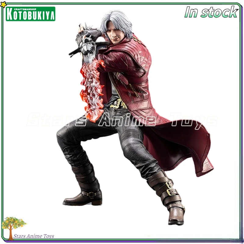 

В наличии оригинальная Kotobukiya ARTFX J Devil May Cry 5 Dante 1/8 аниме фигурка орнамент игрушка модель коллекция подарок