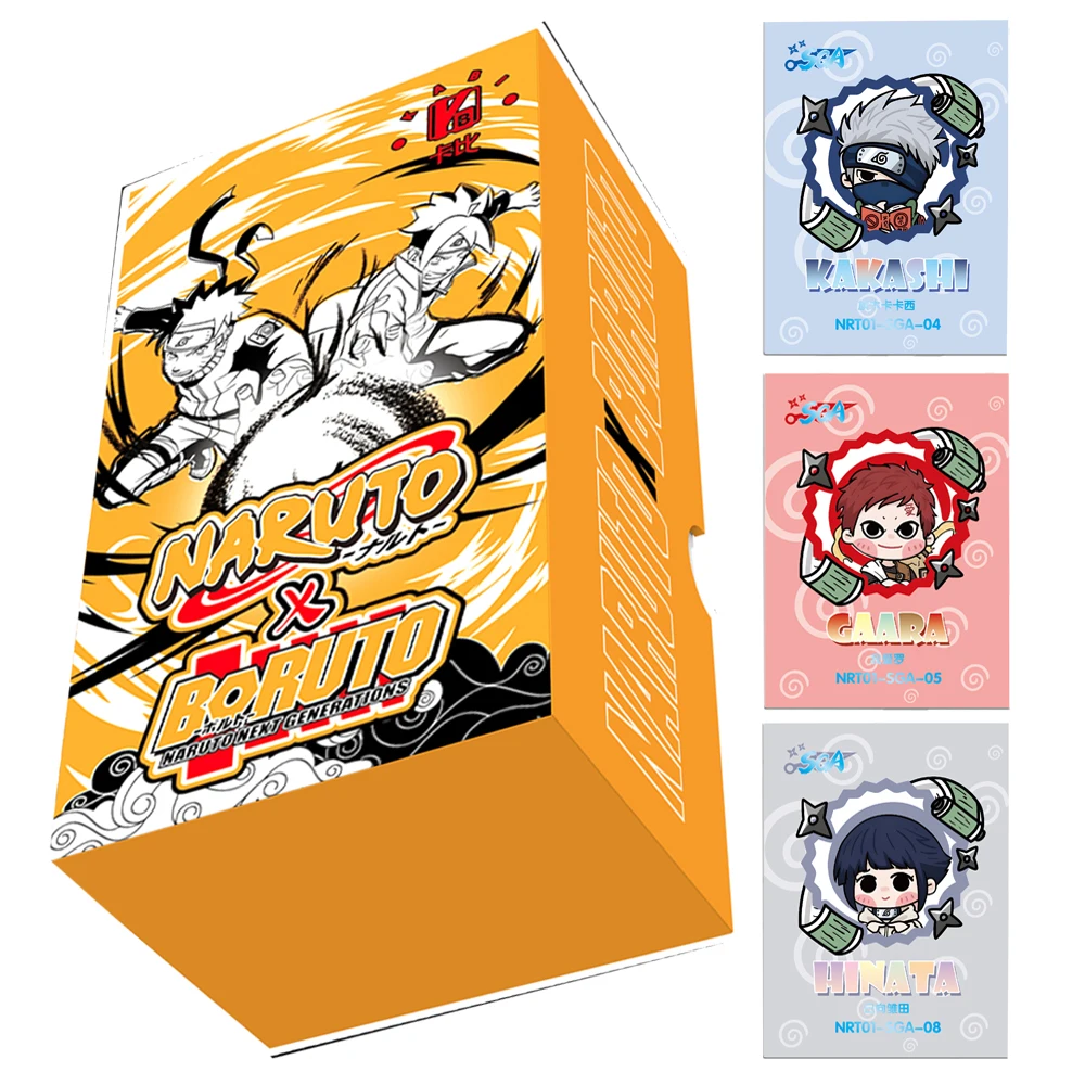 

Original NARUTO Card For Children Hatake Kakashi Jiraiya Hyūga Neji Tenten Haruno Sakura Limited Game Collection Card Kids Gifts