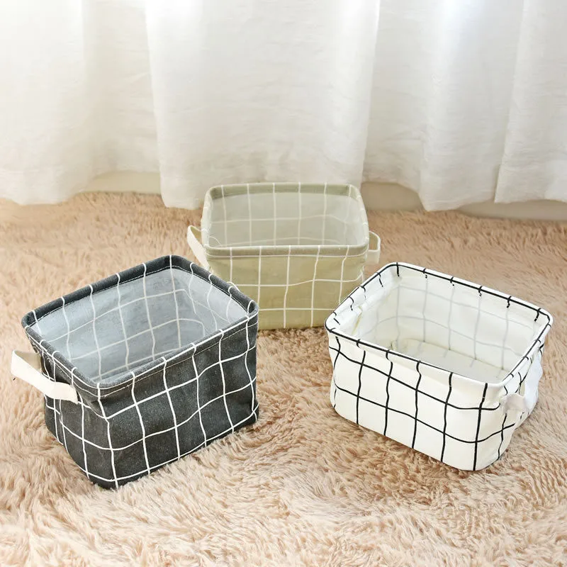 

Lattice Storage Basket Portable Desktop Clothing Cosmetics Classification Finishing Bedroom Living Room Wall Cabinet Placement