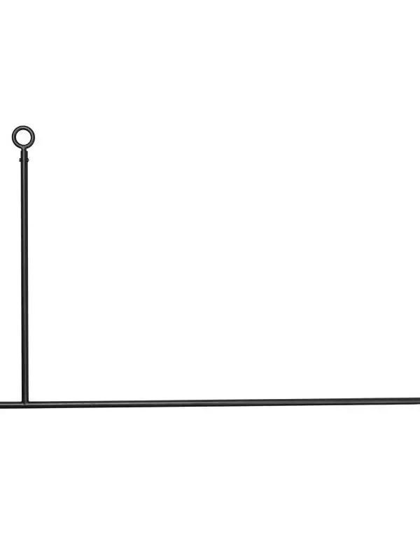 Environmentally friendly wrought iron metal wardrobe storage products, wall-mounted clothing storage rack