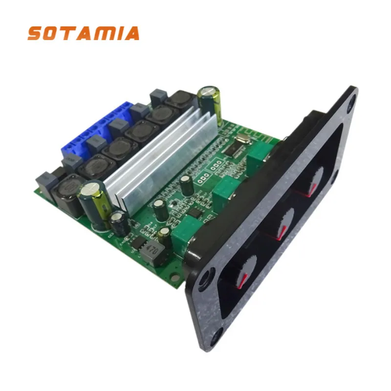 

SOTAMIA TPA3116D2 Amplificador Bluetooth 5.0 Subwoofer Amplifier 50Wx2+100W HIFI Home Theater 2.1 Power Amplifiers Audio Board