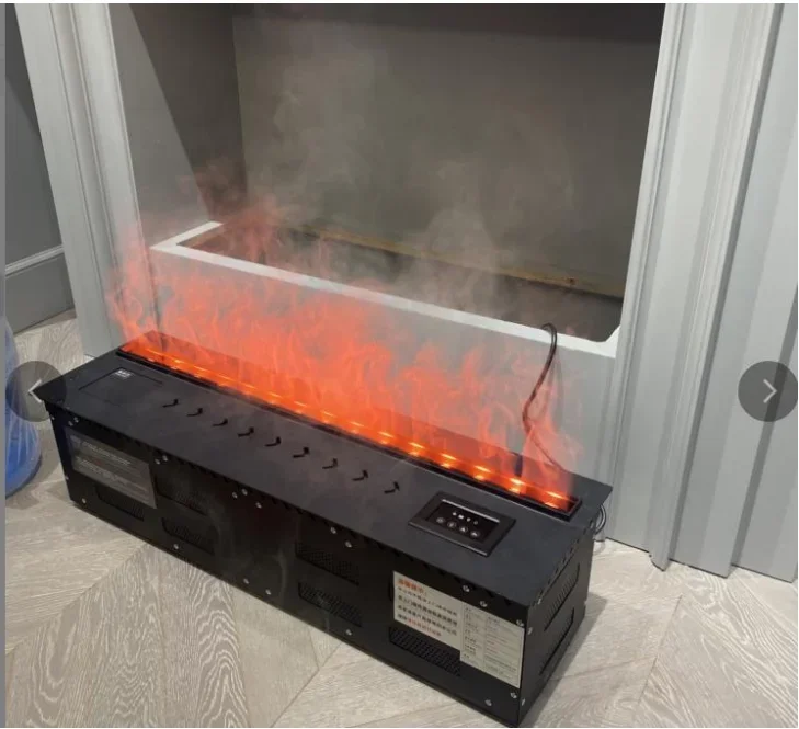 Neue 100 cm Farbe Simulation Flamme Ofen Eingebettet Elektrische Kamin Wohnzimmer Dekoration Elektrische Kamin Dampf Wand Hängen