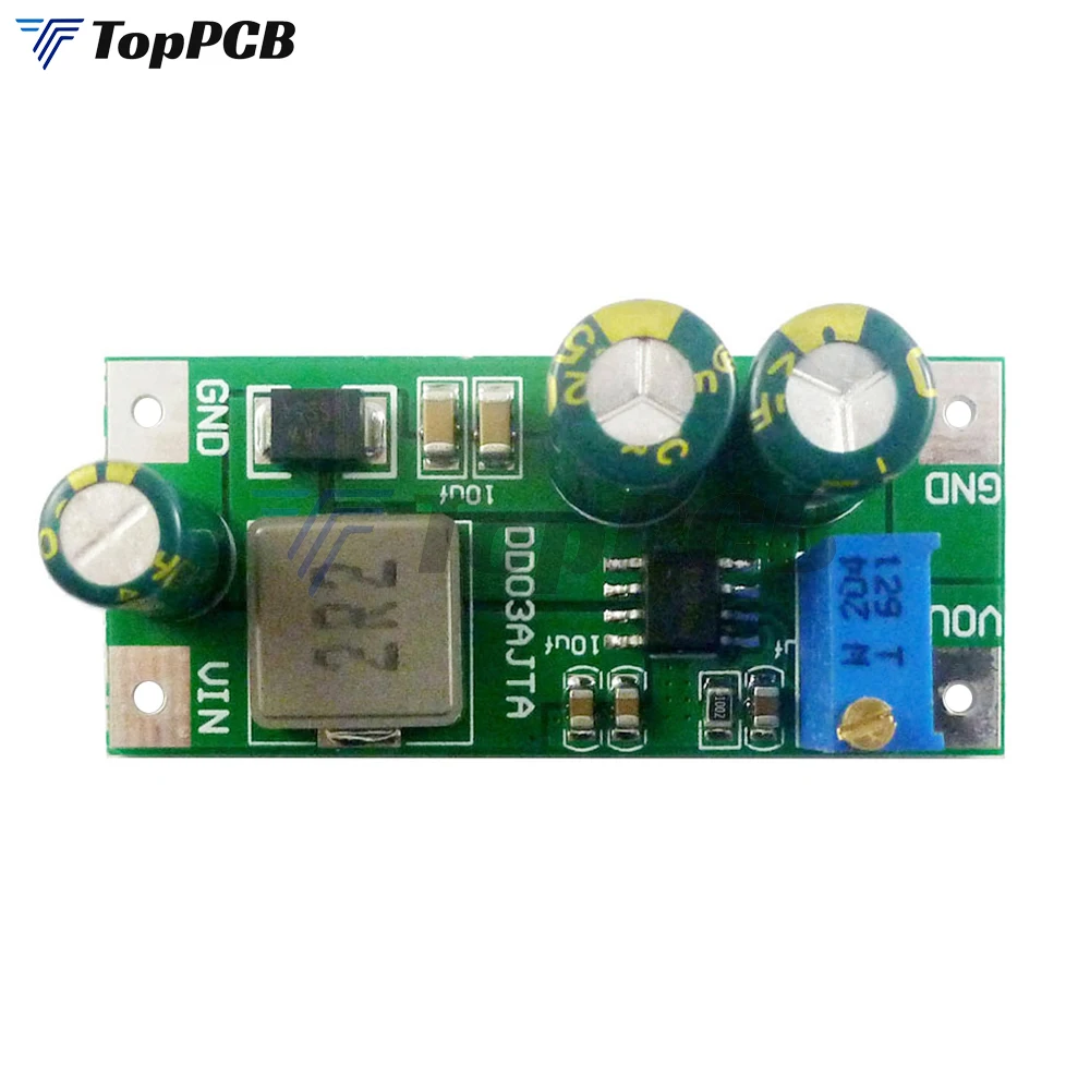 30W 6A Adjustable DC-DC Step Up Boost Converter Board for 1860 Lithium Battery 3V 3.3V 3.7V to 5V 6V 7.5V 9V 10V 12V 14.8V 24V