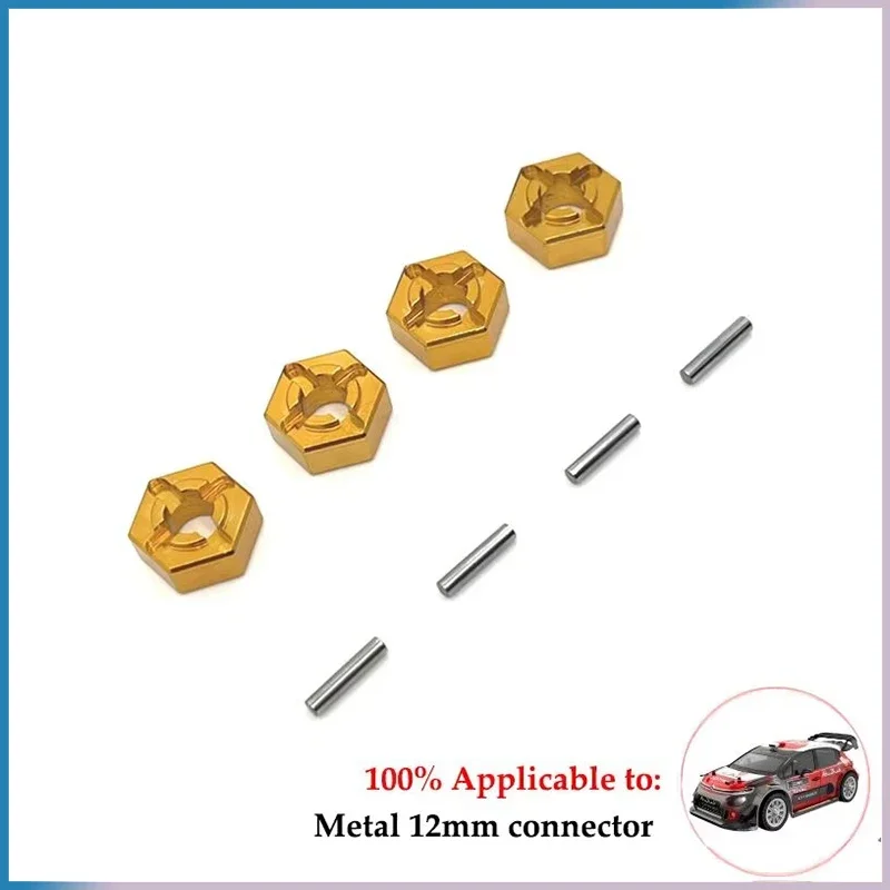 Mjx-Juego de piezas de Metal sensibles para coche Rc, accesorios de aluminio CNC, Hyper Go 1/14, 14301, 14302, 14303