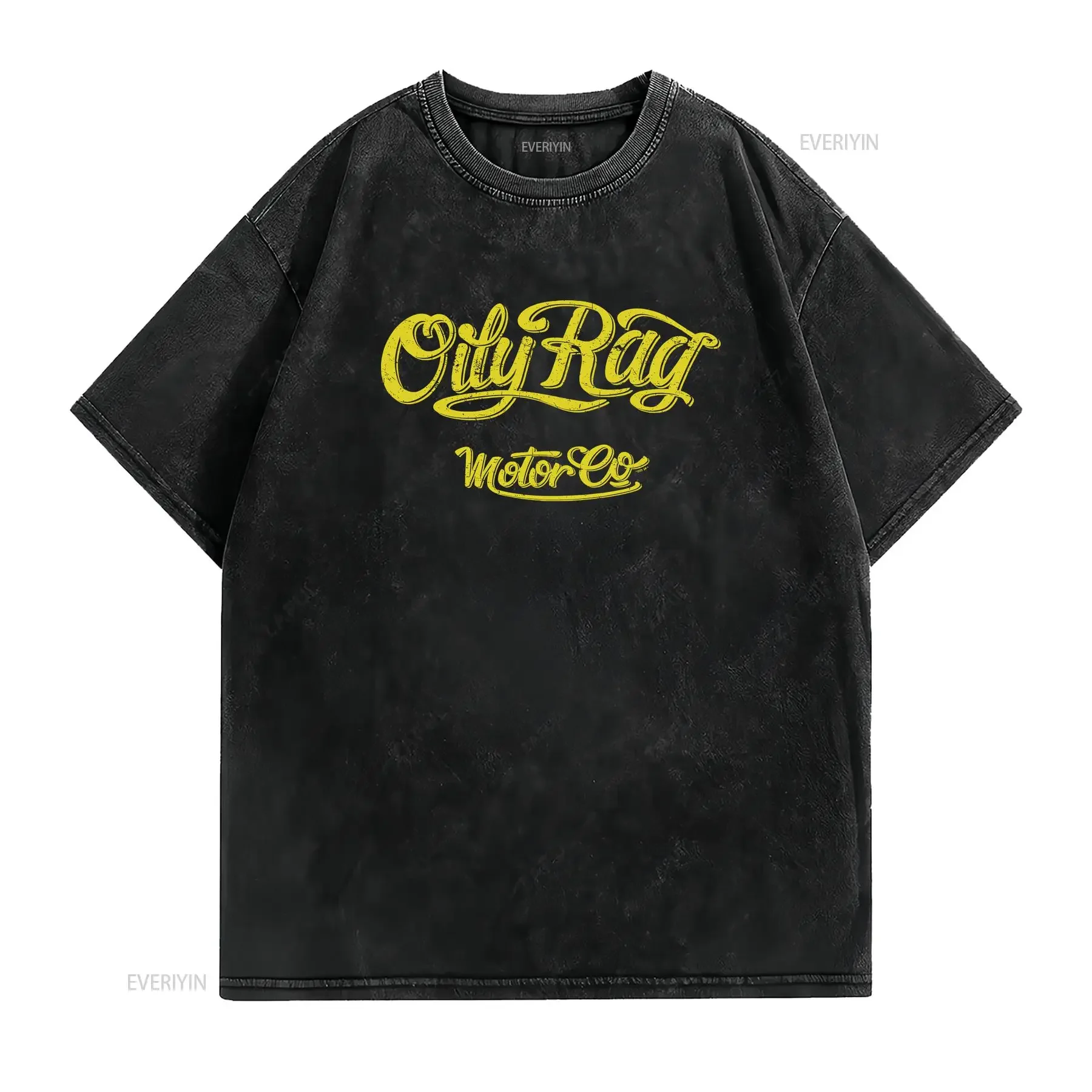 Oily Rag Motor co T shirt SMALL Biker Hot Rods ORC Official Clearance Price vintage Washed Stretched Slightly Casual graphic