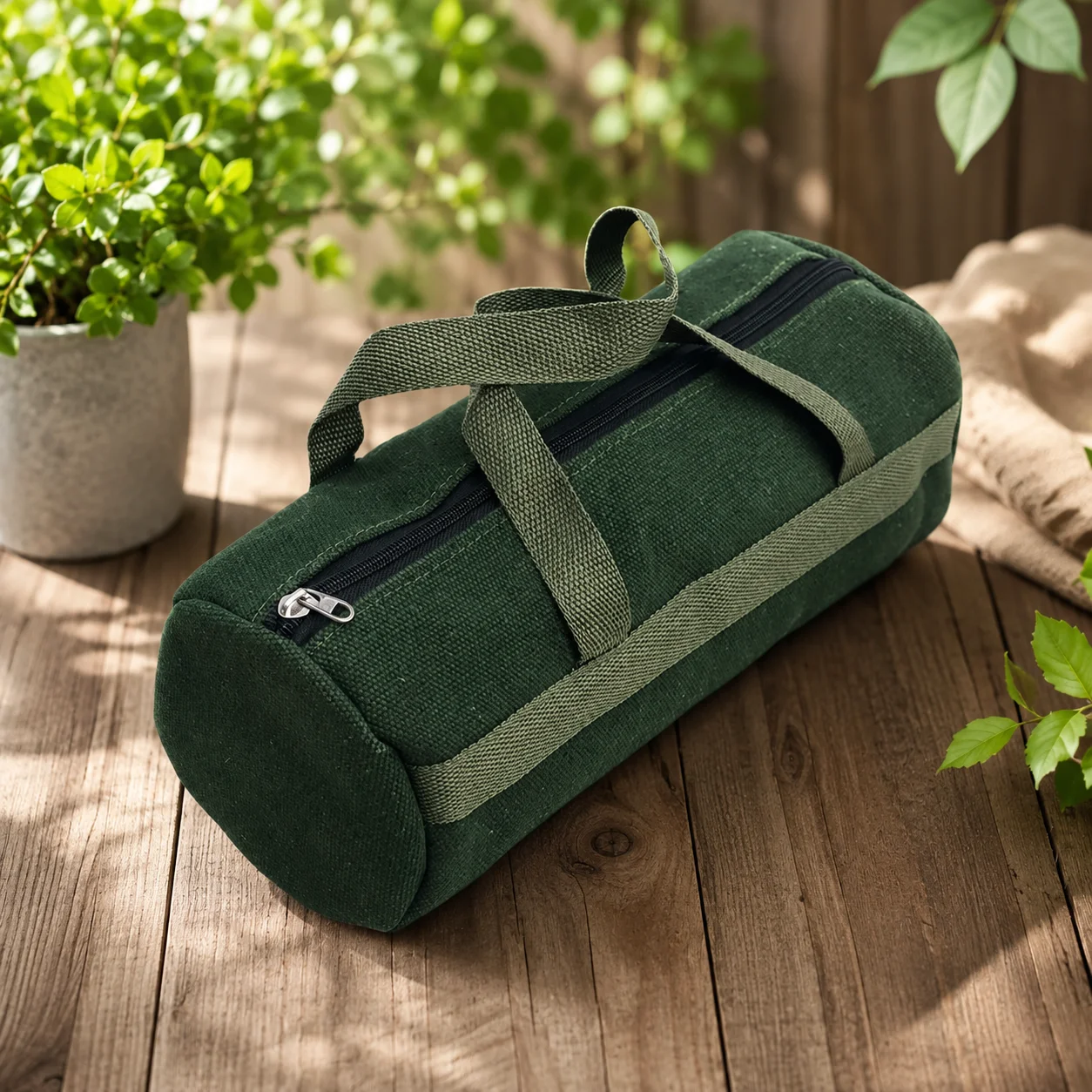 New Durable Thick Canvas Tool Storage Bag Handbag Large capacity Hardware Tool Organizer Portable Hand Tool Auto Repair Tool Kit