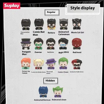 供應 DC 蝙蝠俠阿卡漢系列迷你人偶盲盒 小丑 哈莉奎茵 芭芭拉 貓女 羅賓 收藏人偶 粉絲禮物 10 最佳銷售 DC麥克法蘭蝙蝠俠 - №5