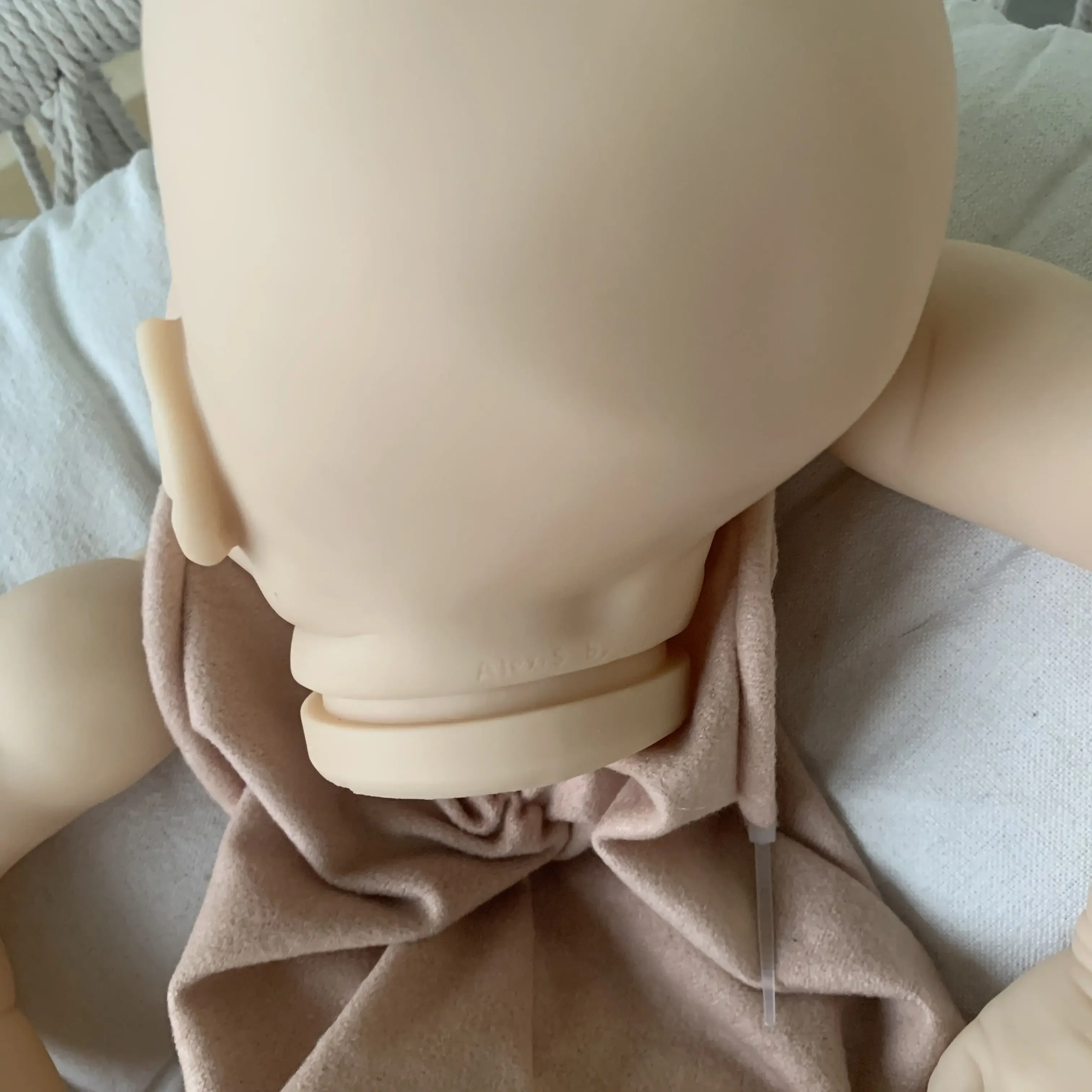 EGO 22-calowy zestaw lalek Reborn Alexis śpiąca dziewczynka niepomalowane części lalki DIY