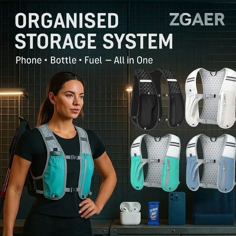 

Сумка для телефона для бега, приложение для кукольных носков для походов на открытом воздухе, жилет для велоспорта и походов, легкий спортивный рюкзак для хранения, вода