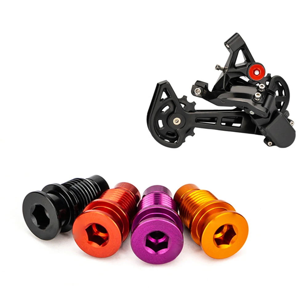 

Bicycle Repair Rear Derailleur Bolts Aluminium Alloy Bolts Bicycle Rear Derailleur Parts Orange Orange Purple Red
