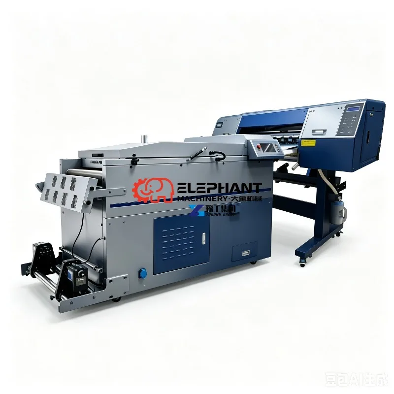 4 Heads I3200 Dtf Printer 60 Cm Large Format Direct To Film Transfer Printing Machine on Clothes Dtg Printer T-shirt