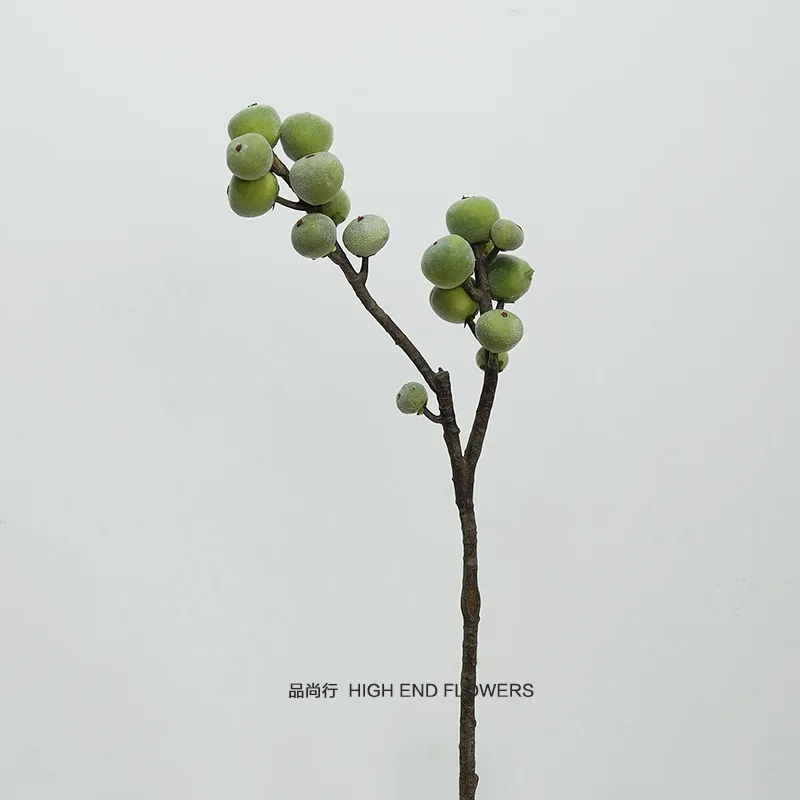 Simulated Hair Planting Fig Wood Like Branch Foam Fruit Simulated Fruit Simulated Flower Berry Modern Home Decoration