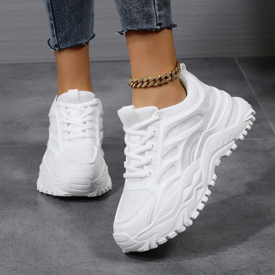 Новинка 2025, женская повседневная обувь, кроссовки, высокая эластичность, модная мужская прогулочная обувь, легкая обувь для пар