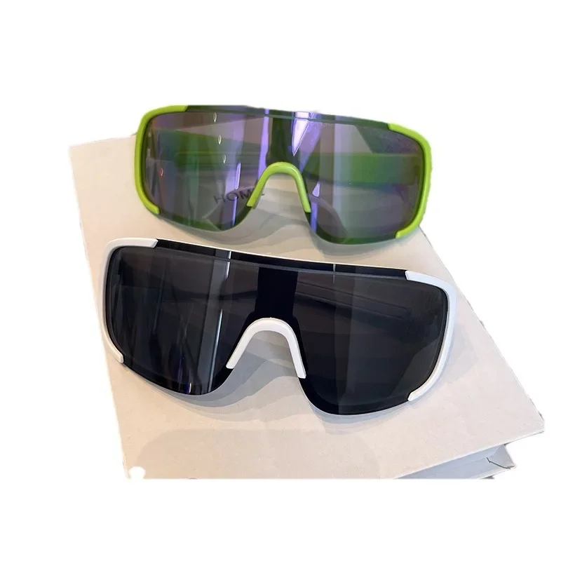 Outdoor sports cycling mountaineering skiing windproof eye protection sunglasses black frame