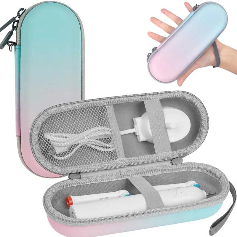 

Портативный пустой универсальный дорожный чехол для зубной щетки, сумка для хранения из ЭВА для электрической зубной щетки, защитный чехол-органайзер, коробка-держатель